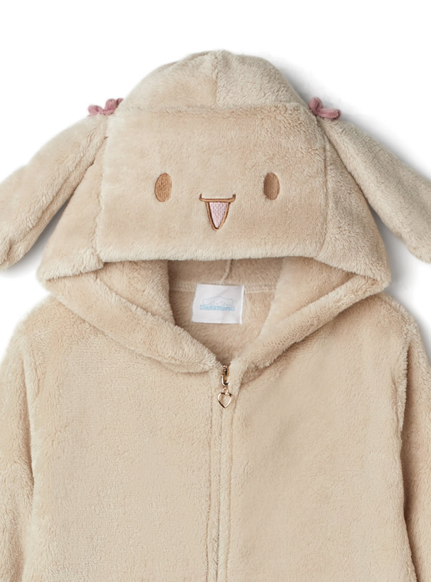 サンリオコラボ モカもこもこなりきりパーカーセットアップ