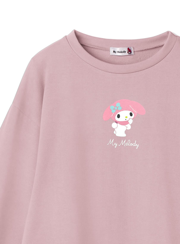 サンリオコラボ ヘアバンド付きマイメロディセットアップ