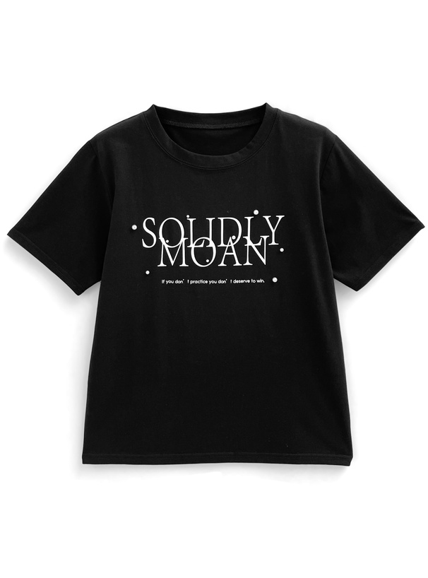 パールロゴプリントTシャツ