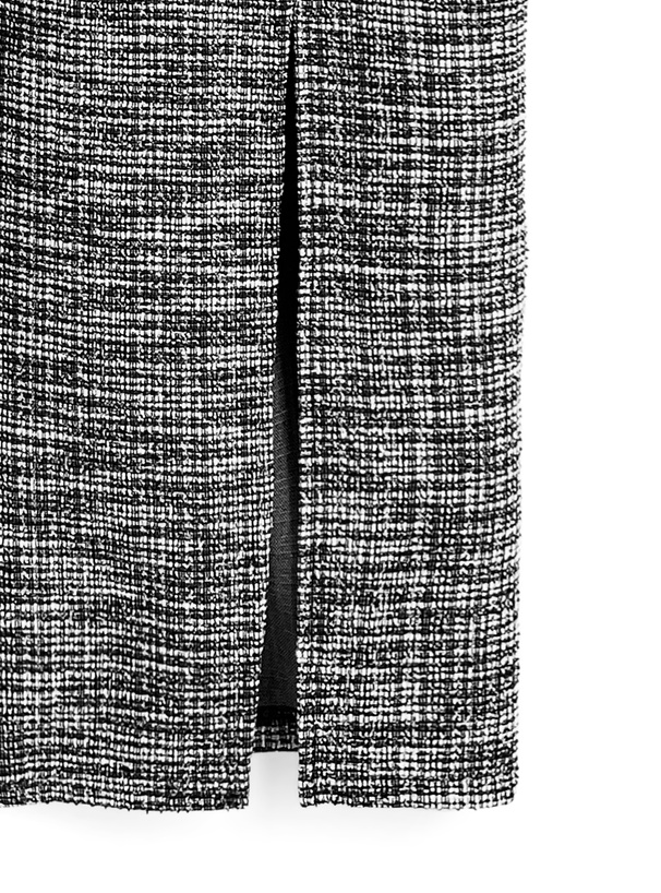 カットツイードロングワンピース