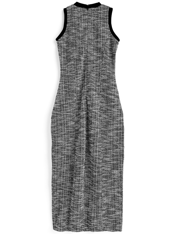 カットツイードロングワンピース