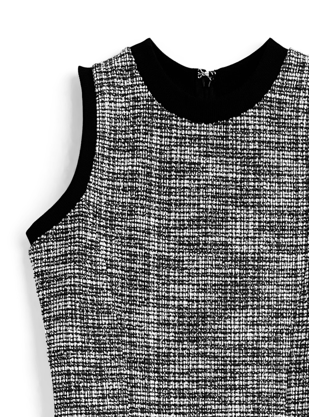 カットツイードロングワンピース