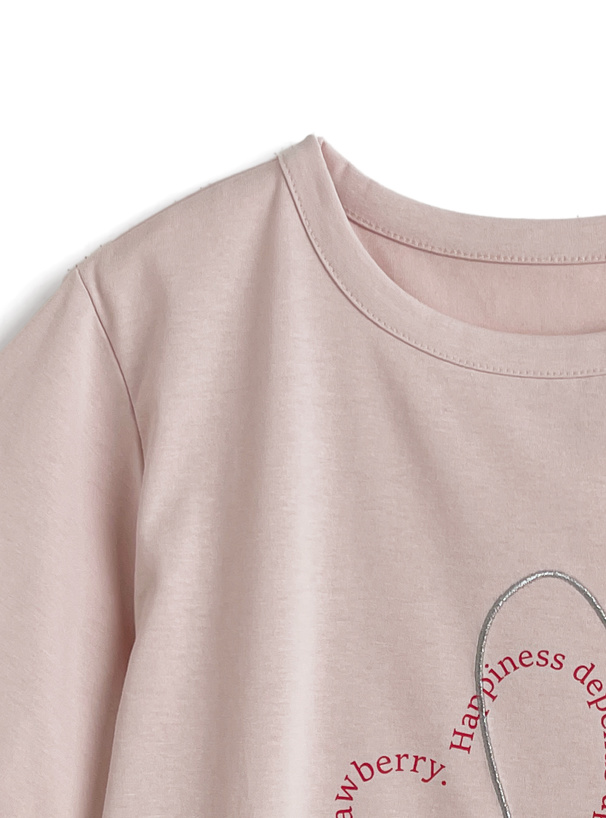 ハートロゴTシャツ