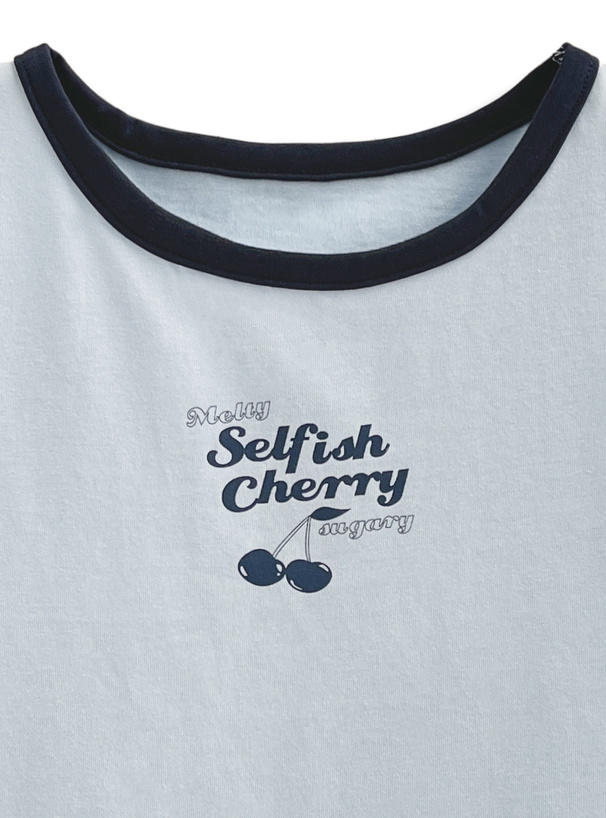 チェリーロゴリンガーTシャツ