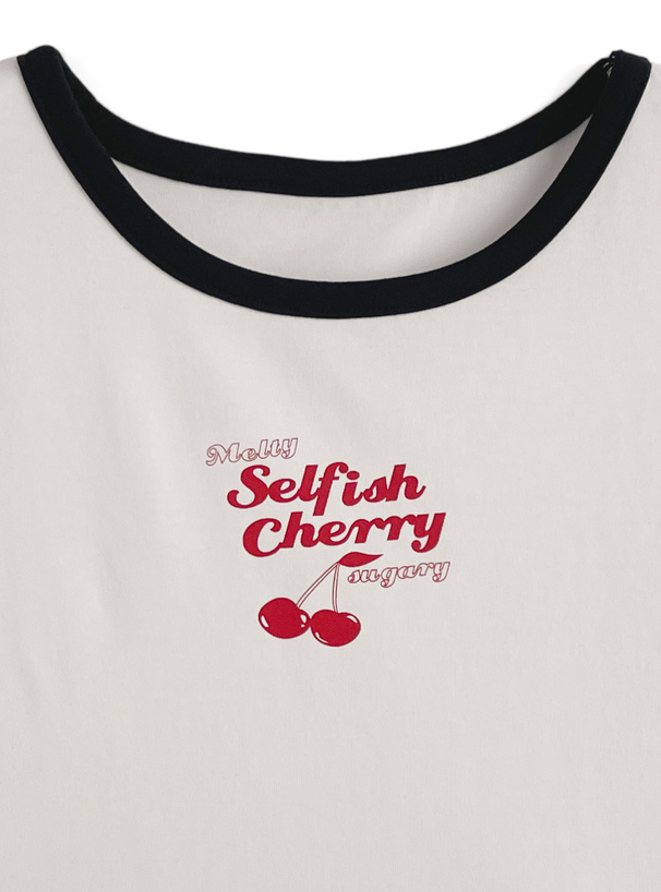 チェリーロゴリンガーTシャツ