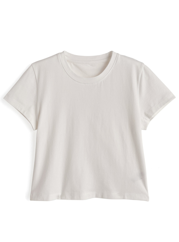 ショート丈Tシャツ