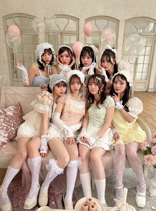 フリルリボンハイソックス