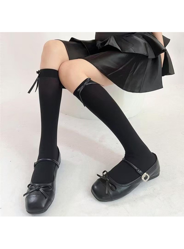 ミニリボンハイソックス