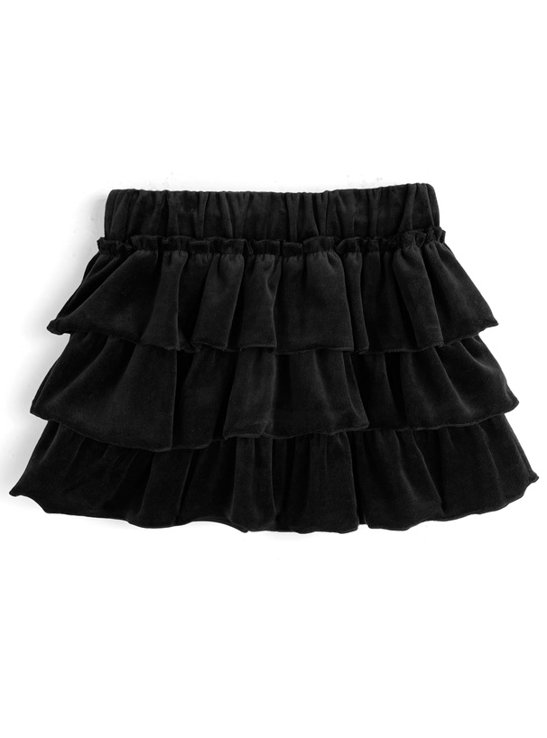 ROUGHNECK フリルミニスカート 黒 ROUGHNECK フリルミニスカート 黒 スカート フリルミニスカート