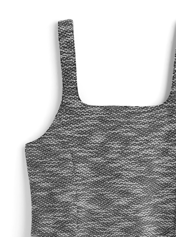 ツイードキャミソールミニワンピース