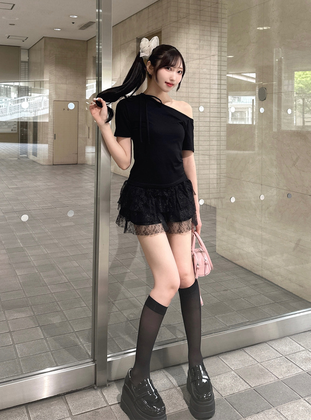 【海外 正規品】 3wayストラップ付きワンショルダーTシャツ[sm293] レディース | トップス