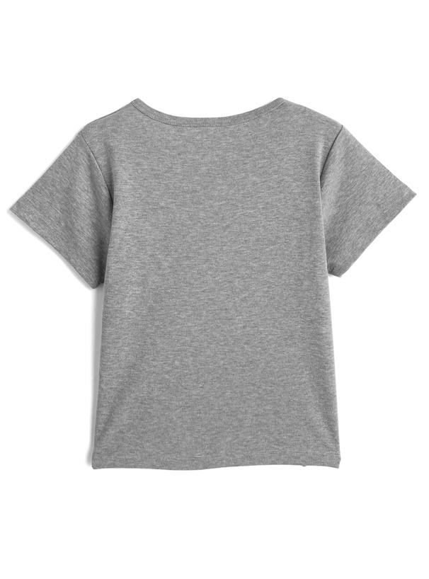 ハートロゴ刺繍Tシャツ