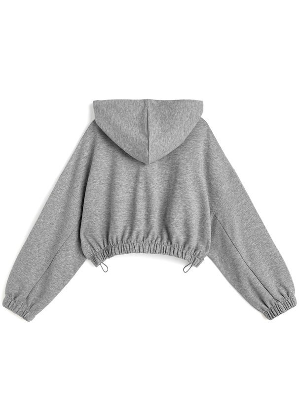 レースフリルドロストパーカー