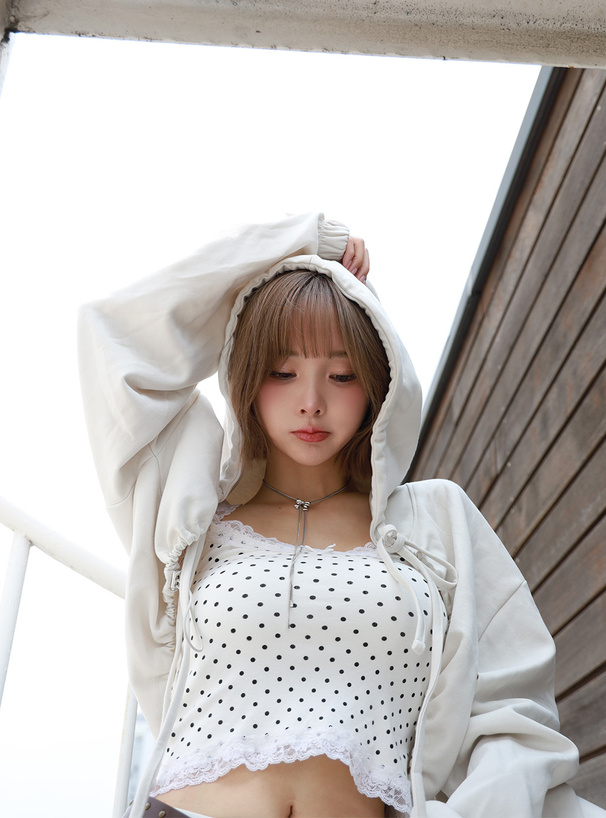 ドロストリボンパーカー