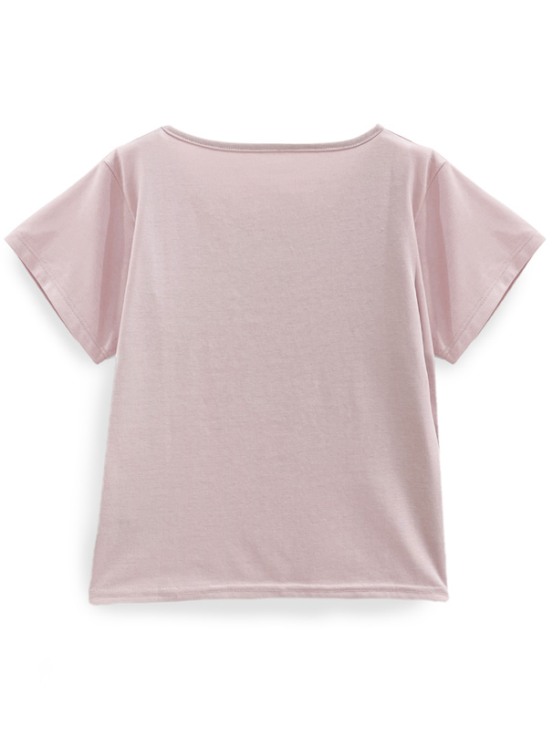ラインストーンロゴTシャツ
