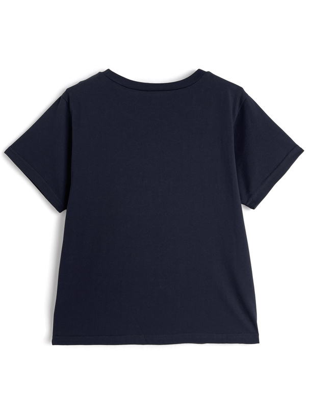 モノグラム刺繍半袖Tシャツ