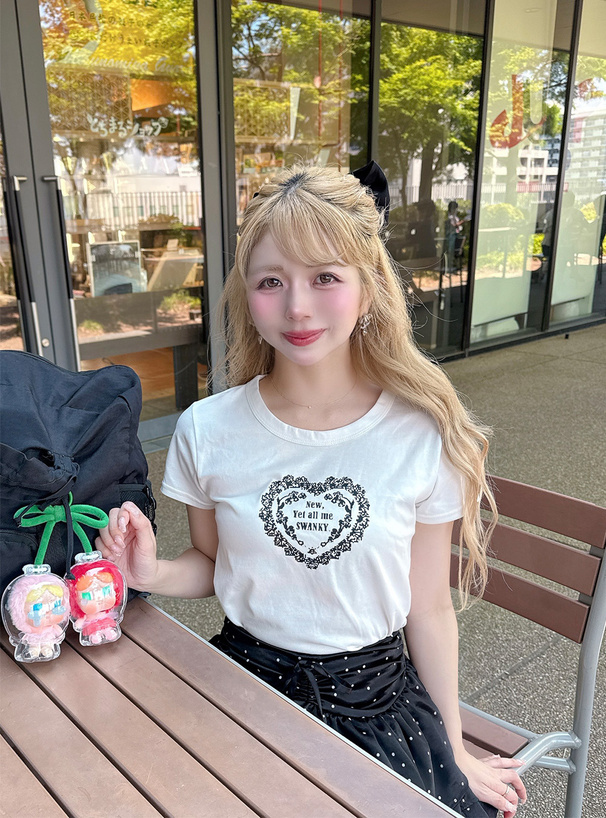 ドット絵プリントTシャツ