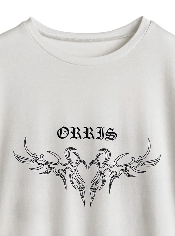 グラフィックプリントオーバーロンT[sm327] | レディースファッション