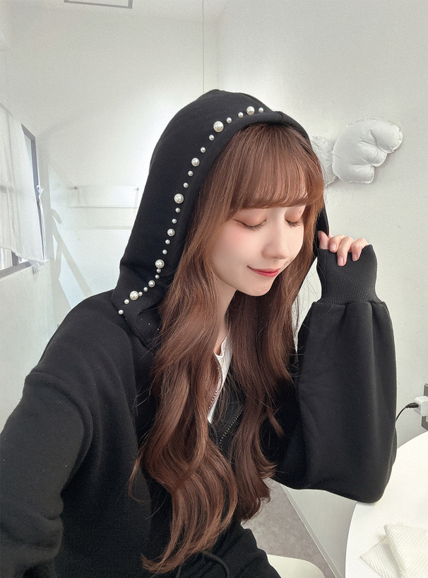 SECRET セットアップフード付きスウェットブラック SECRET セットアップフード付きスウェットブラック SECRET