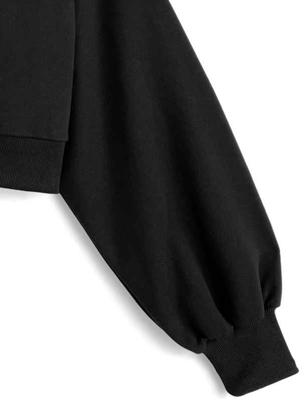 パールバーカー×インパン裏地付きミニスカートスウェットセットアップ