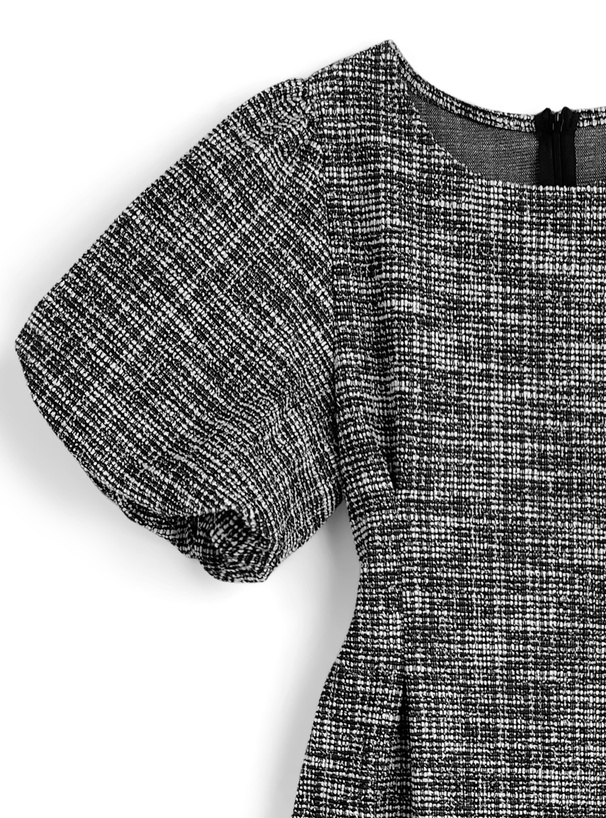 シーマリー cccmalieツイード切替バルーンワンピース36 シーマリー cccmalieツイード切替バルーンワンピース36 前後2WAY