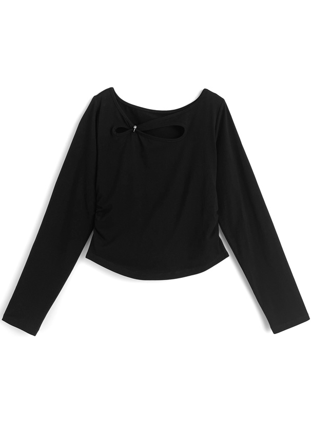 トップス TL SLY | HOLE LACE トップス (Tシャツ・カットソー(長袖) ) |SHEL