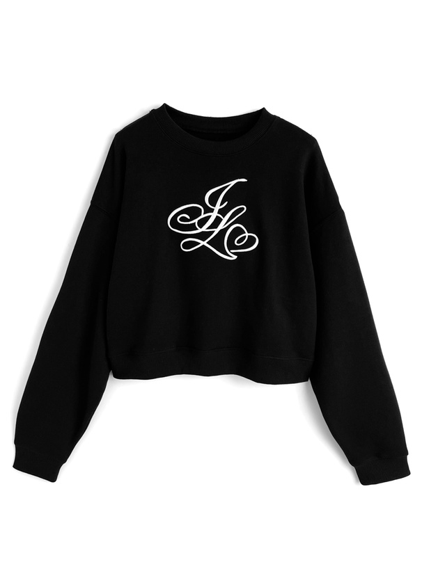 刺繍ロゴスウェットトップス