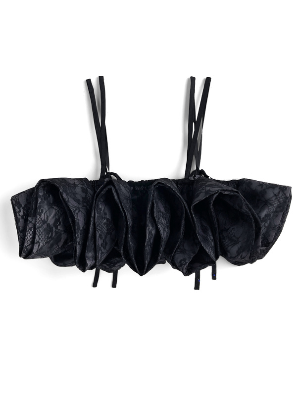 レースフリルビスチェ