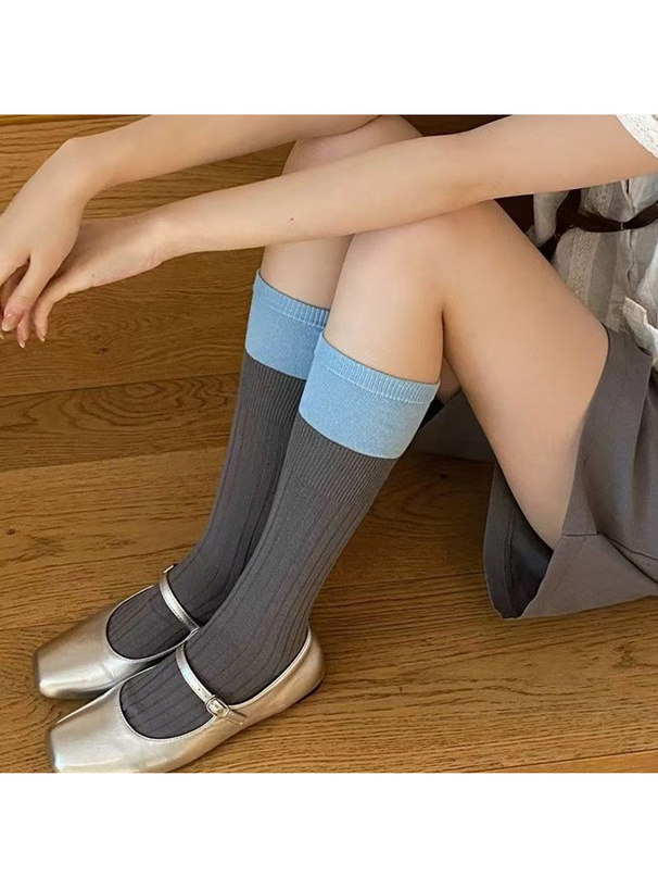 配色ドッキングソックス