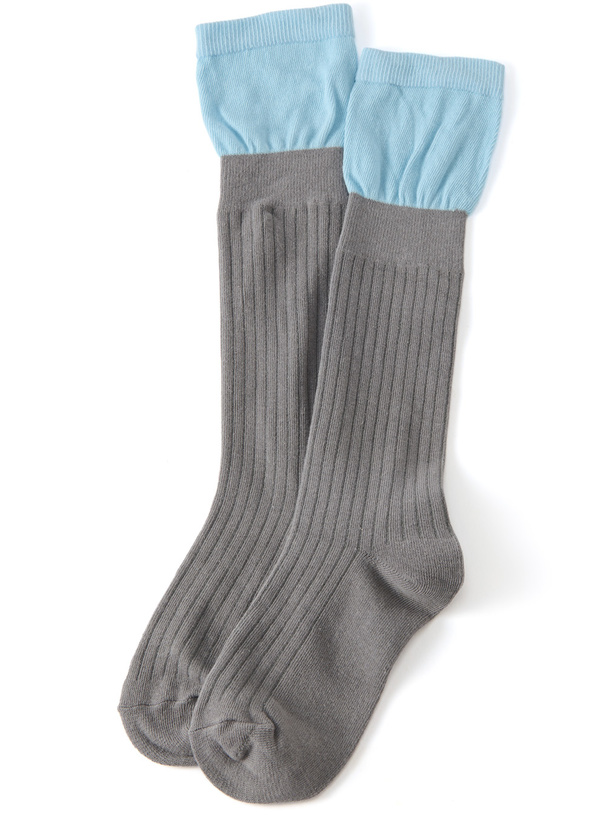 配色ドッキングソックス