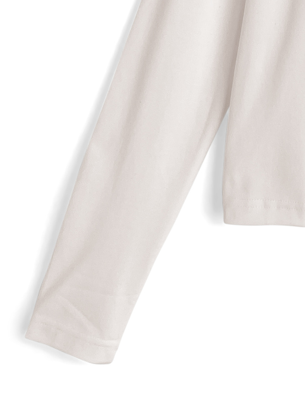 モノグラム刺繍ロンT