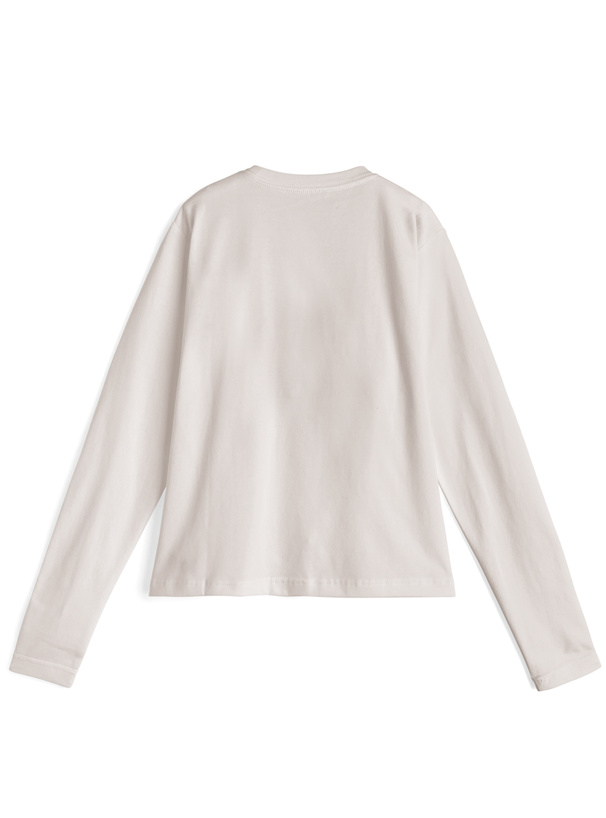 モノグラム刺繍ロンT