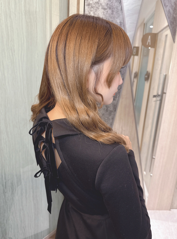 ベルト付きバックリボンフレアミニワンピース