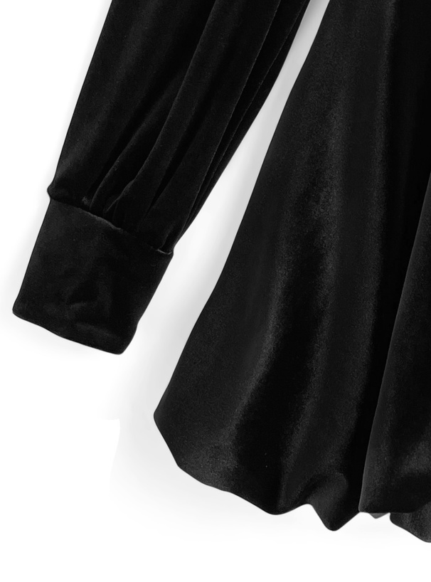 バルーンベロアミニワンピース[sm381] | レディースファッション通販の