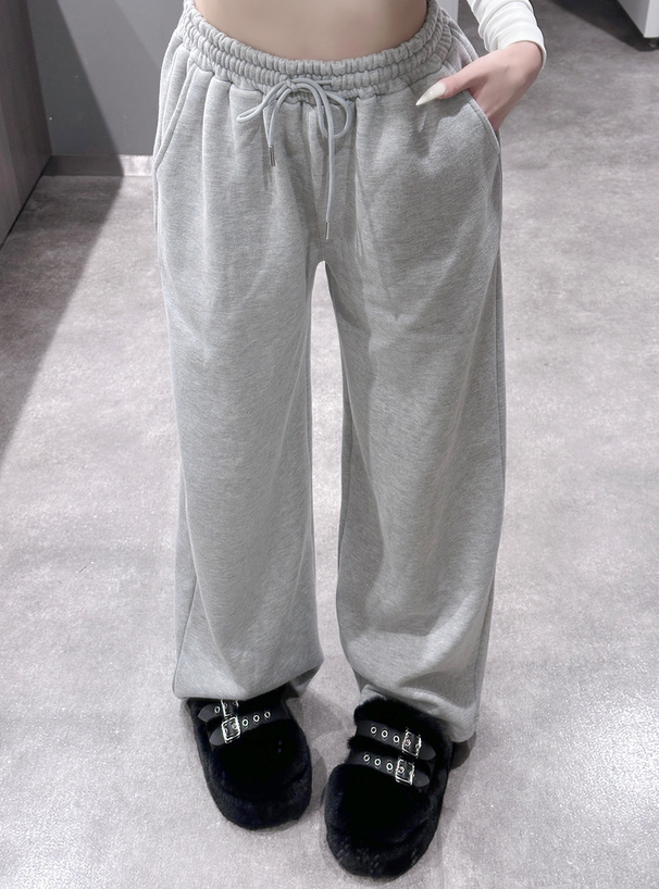 バックロゴプリントスウェットパンツ