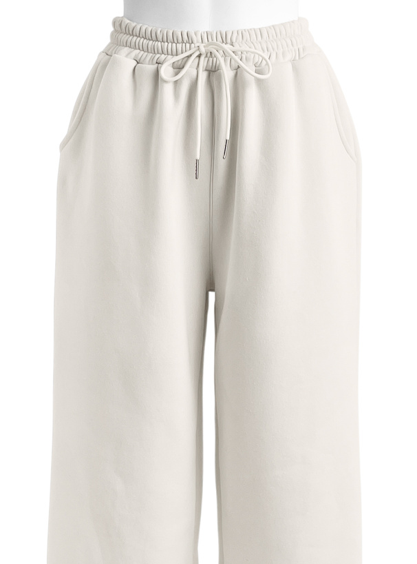 バックロゴプリントスウェットパンツ