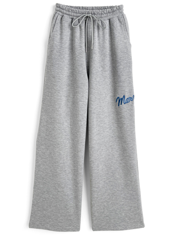 ロゴ刺繍スウェットパンツ[sm385]