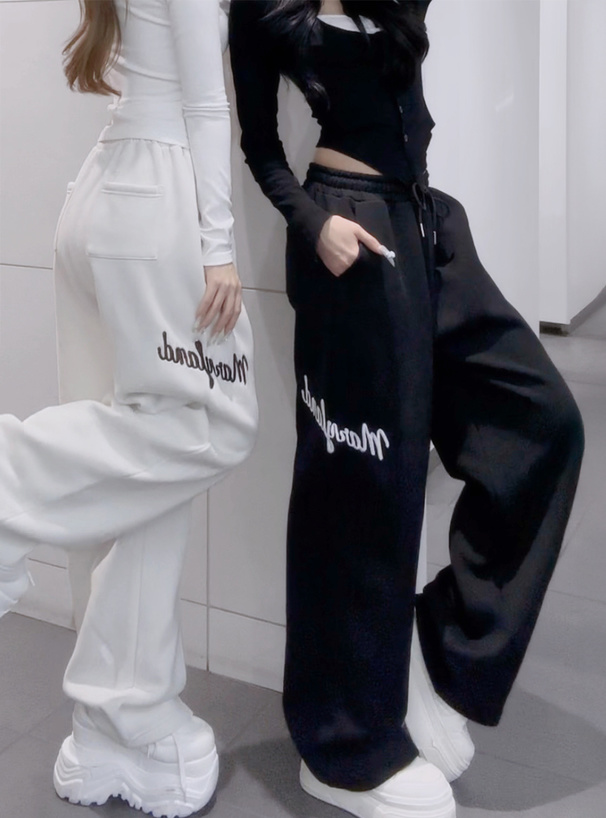 新品BRITHING レディース スリムフィット　3Dロゴスエットパンツ S ロゴ刺繍スウェットパンツ[sm385] | レディースファッション通販の