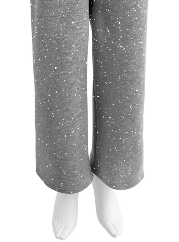 ラメスウェットワイドパンツ