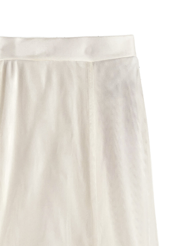 チュールマーメイドスカート