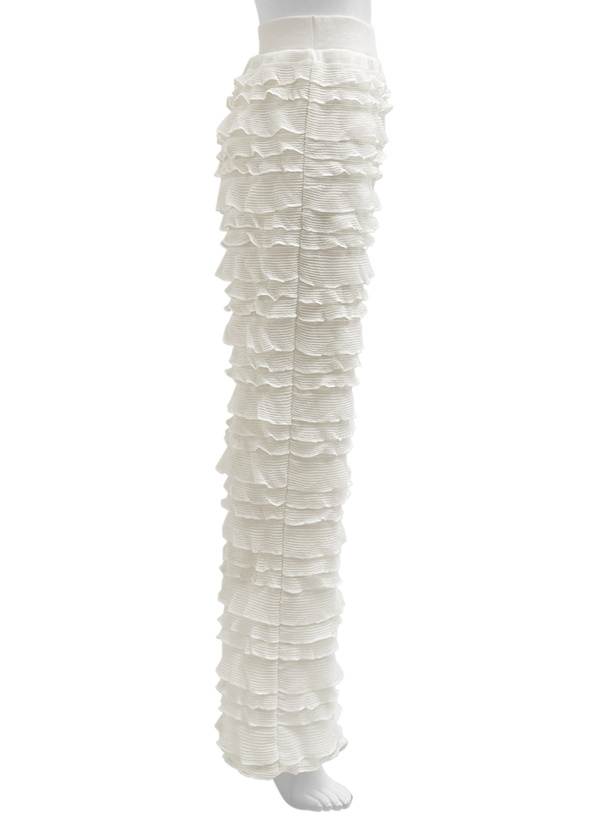 フリルセミフレアパンツ