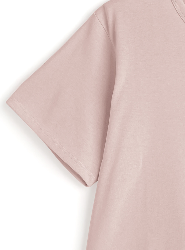 ラインストーンロゴTシャツ