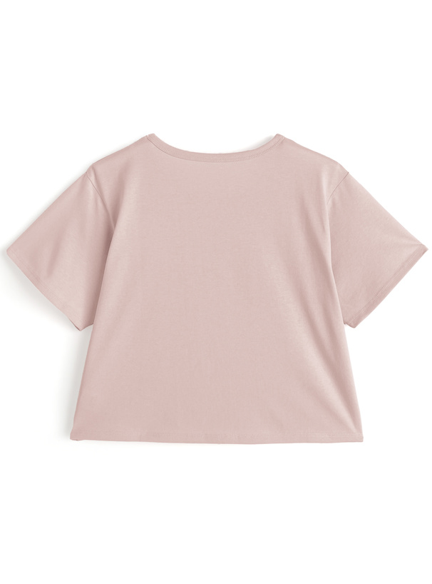 ラインストーンロゴTシャツ