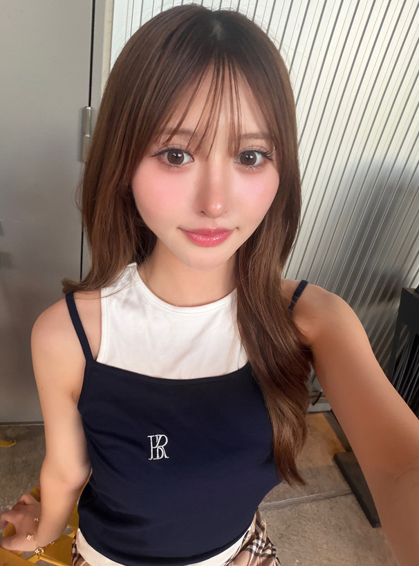 キャミレイヤード風タンクトップ