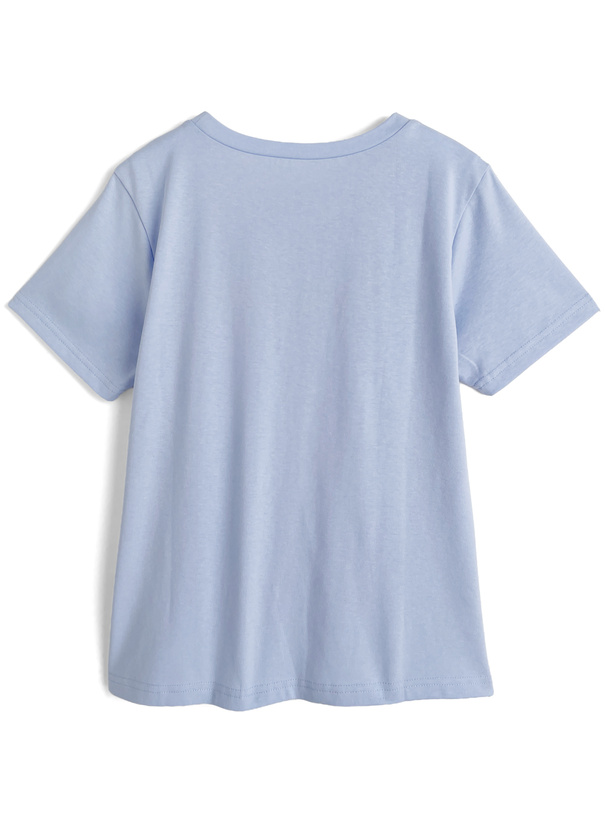 配色ロゴTシャツ