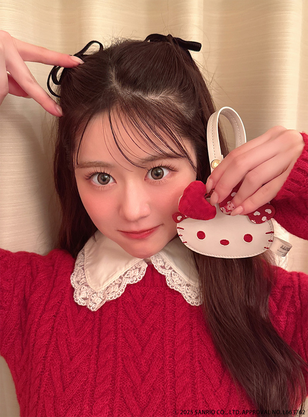 サンリオキャラクターズコラボ ハローキティクリスマスストラップ付き