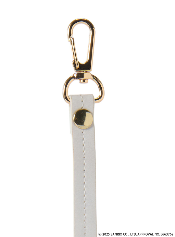 サンリオキャラクターズコラボ　クロミストラップ付きフェイスミラー