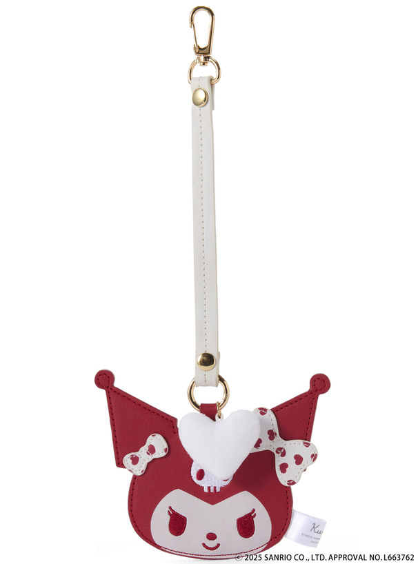 サンリオキャラクターズコラボ　クロミストラップ付きフェイスミラー