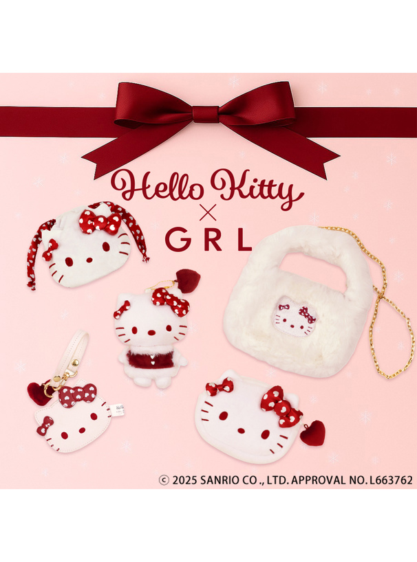 サンリオキャラクターズコラボ ハローキティクリスマス2Wayファー