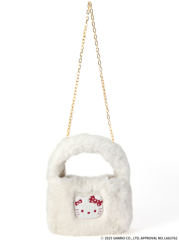 サンリオキャラクターズコラボ ハローキティクリスマス2Wayファー